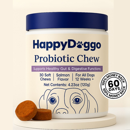 HappyDoggo Probiotic Chews